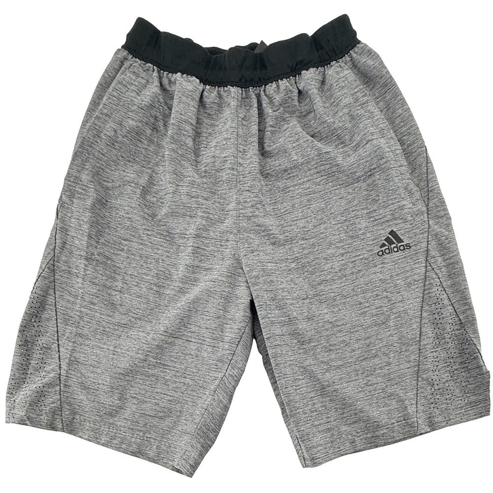 Adidas Athletic‎ Shorts Mens Small Gray Training Gym Running Lightweight
